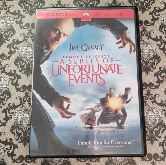 5/$13 Lemony Snicket's A Series of Unfortunate Events DVD - Picture 1 of 1